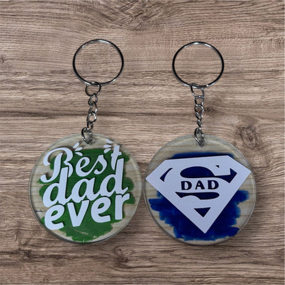Dad Acrylic Keychain
