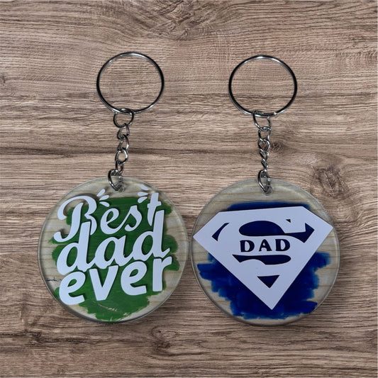 Dad Acrylic Keychain