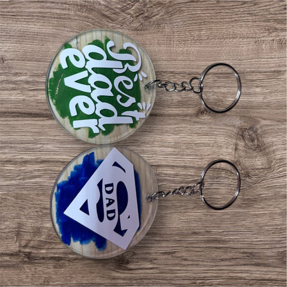 Dad Acrylic Keychain