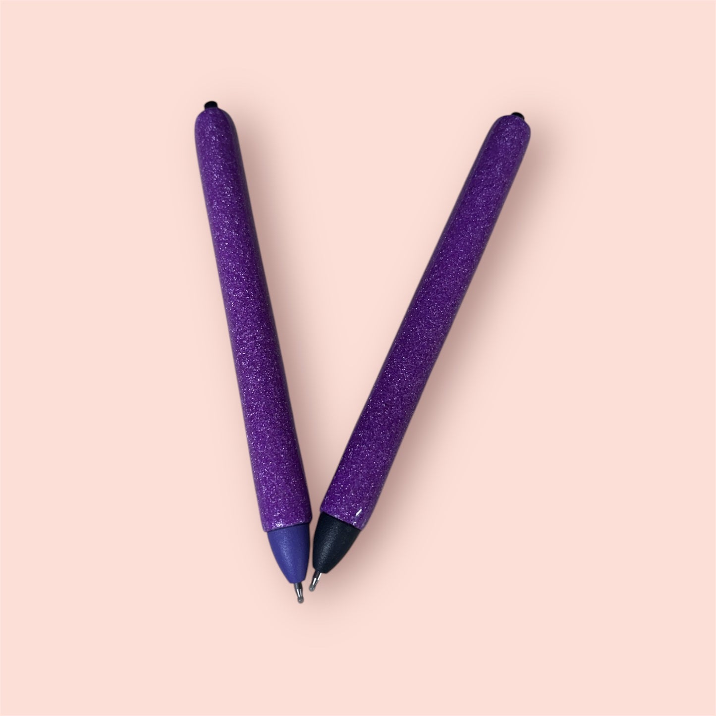 Purple Glitter Ball Point Pen