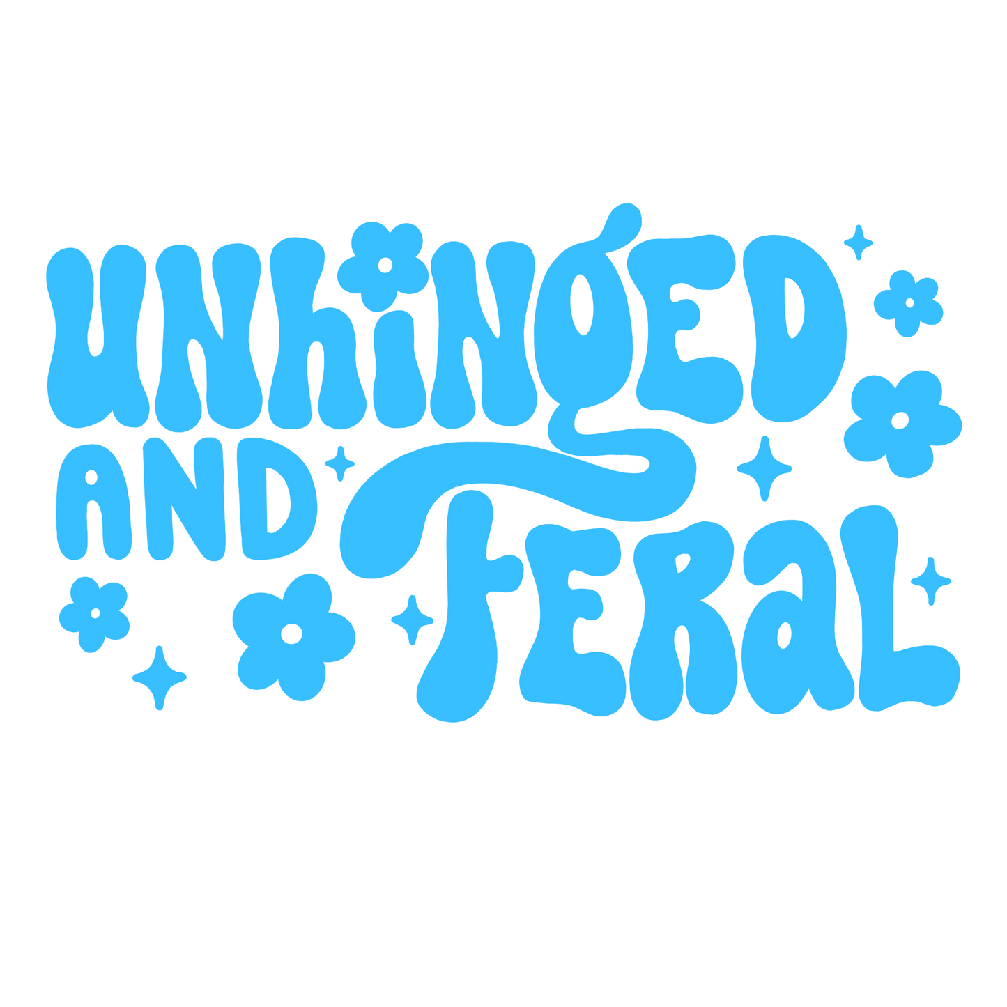 Unhinged & Feral Car Decal