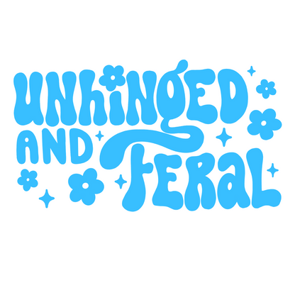Unhinged & Feral Car Decal