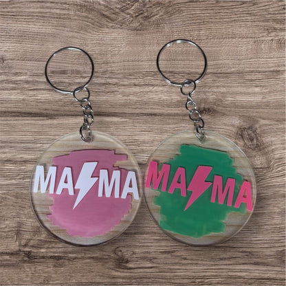 Mama Acrylic Keychain
