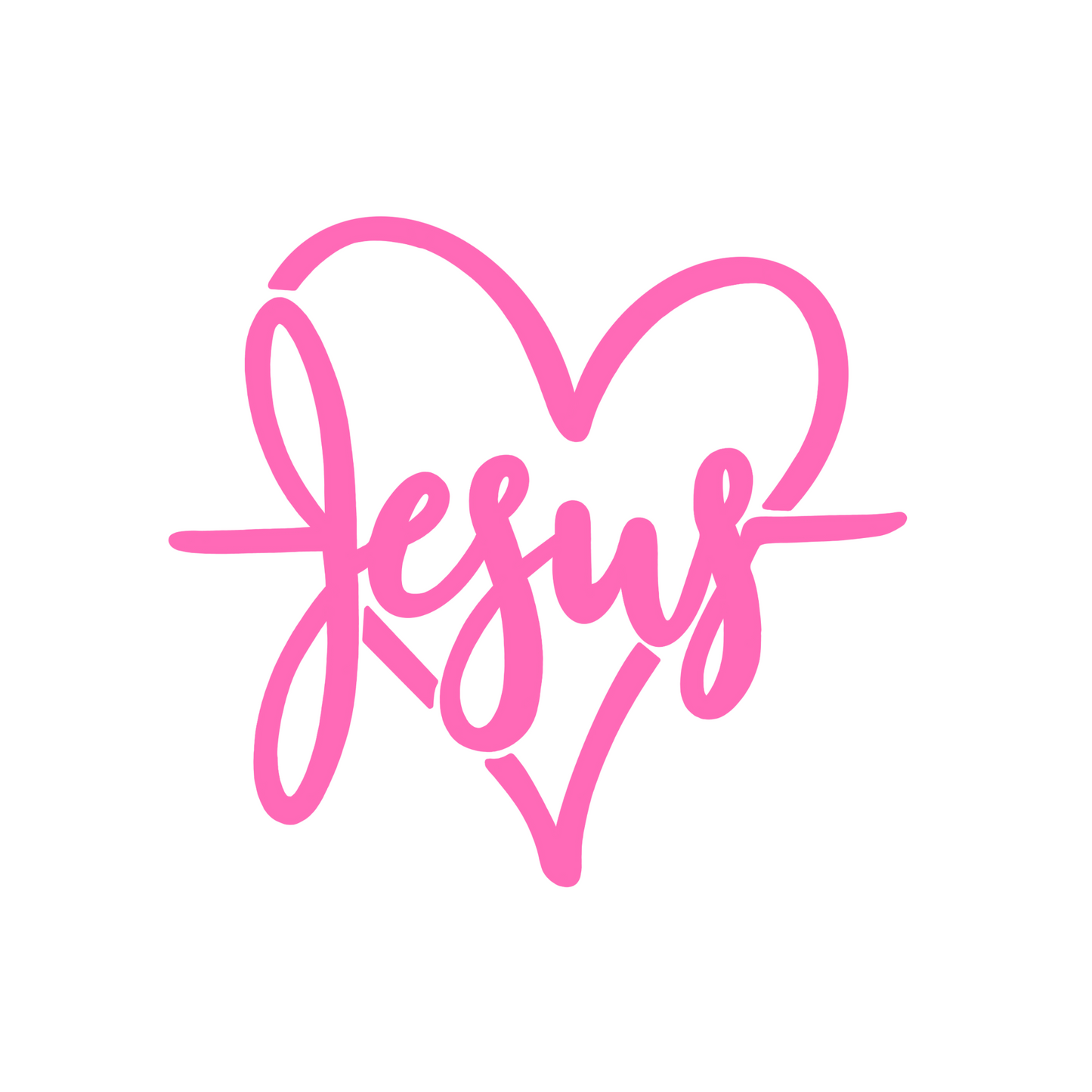 Jesus Car Decal