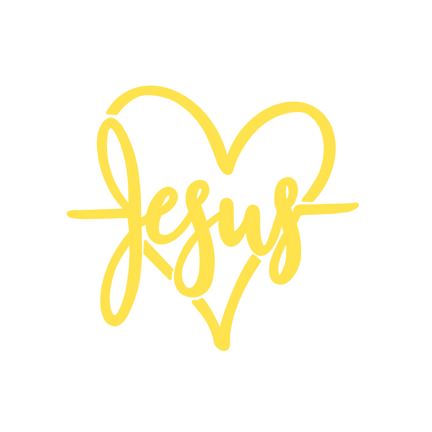 Jesus Car Decal