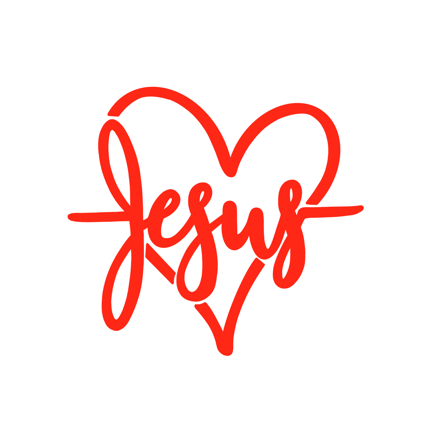 Jesus Car Decal
