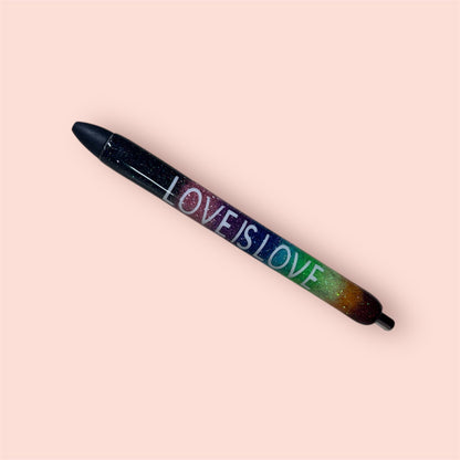 Love is Love Glitter Pen