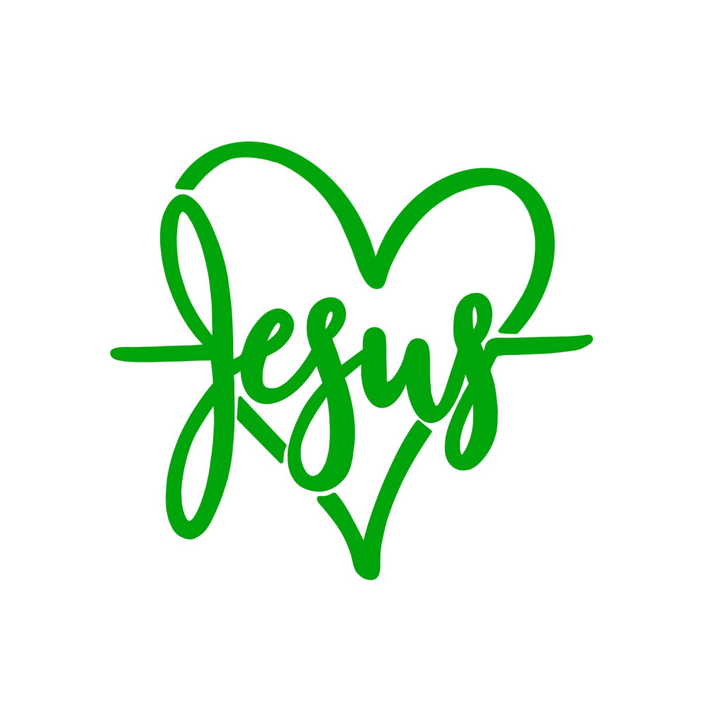 Jesus Car Decal