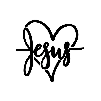 Jesus Car Decal