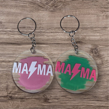 Mama Acrylic Keychain