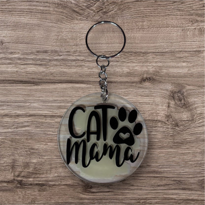 Fur Mama Acrylic Keychain