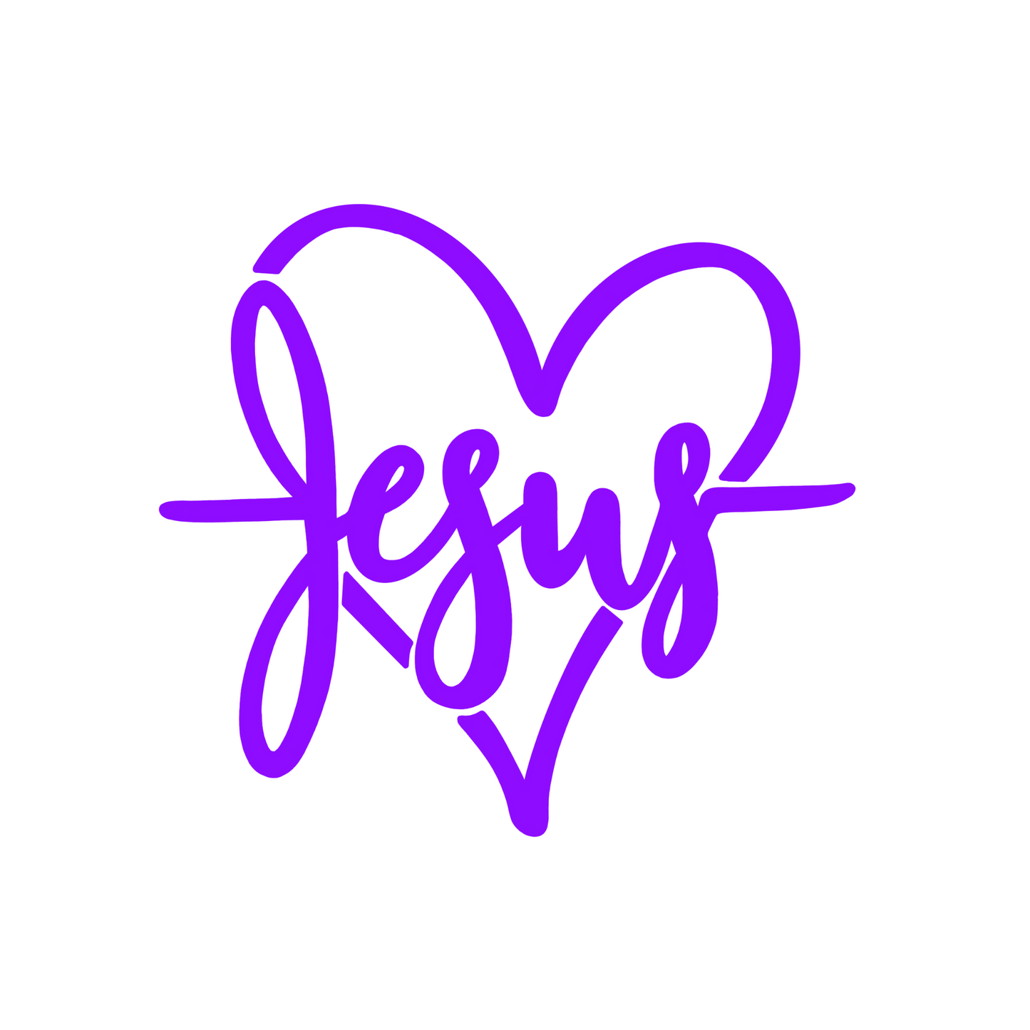 Jesus Car Decal