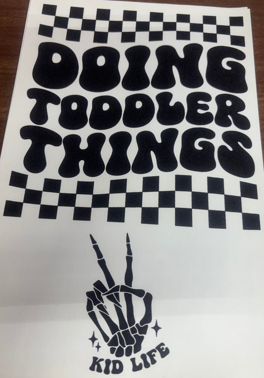Doing Toddler Things Transfer