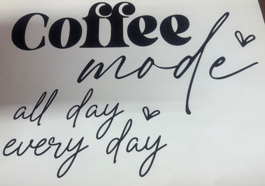 Coffee Mode Transfer