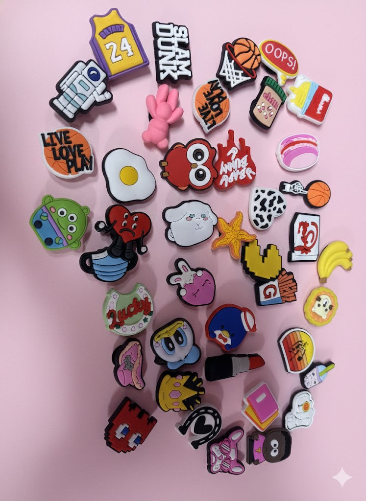 Shoe Charms- 5 Piece Random